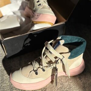 Brand New Sorel Waterproof Boots - Beige, Pink & Green